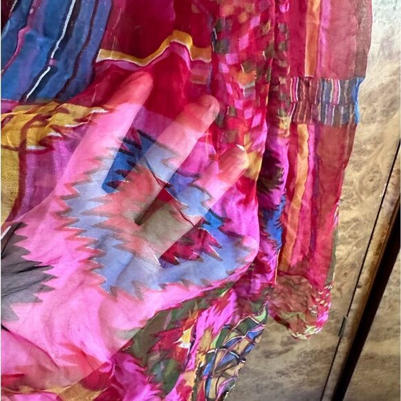 Colorful vintage Bohemian Women's Skirt - Picture 5 of 9